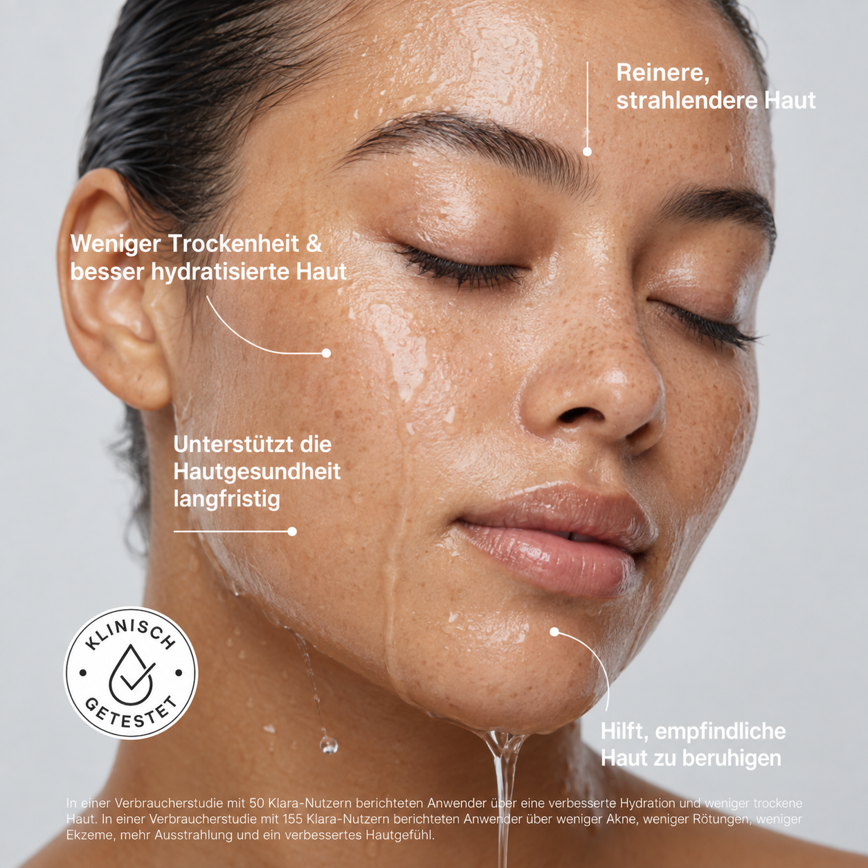 KLARA Gesichtsfilter für Skincare